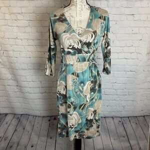 Banana Republic Floral Wrap Dress